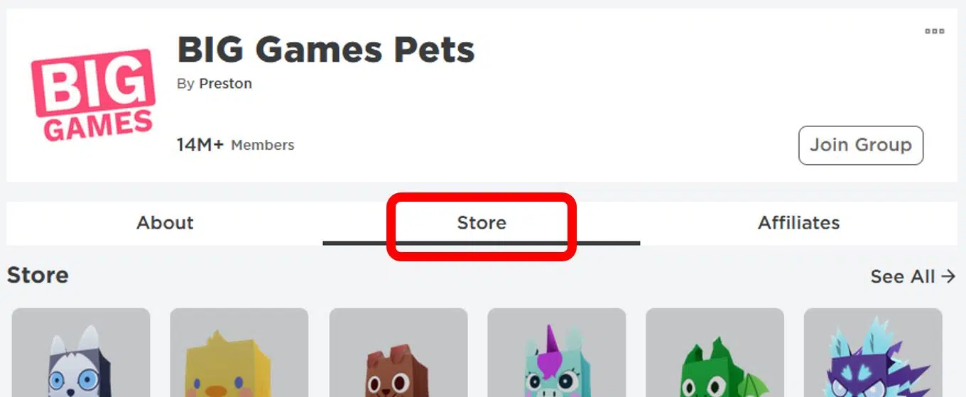 BIG Games Pets Store