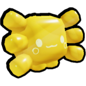 Balloon Axolotl Golden