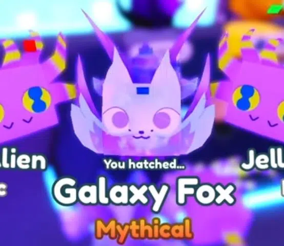Galaxy Fox Hatched Pet Simulator X