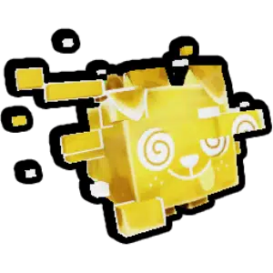 Glitched Dog Golden
