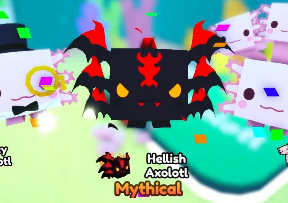 Hellish Axolotl Hatched