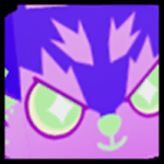 Huge Neon Twilight Wolf Regular