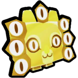 Nine Eyed Lion Golden
