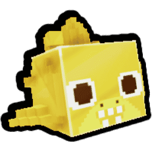 Pixel Shark Golden