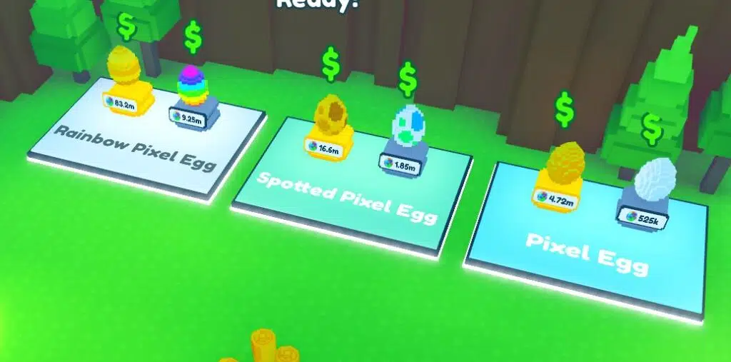 Pixel World Eggs