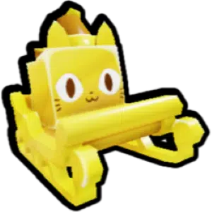 Sleigh Cat Golden