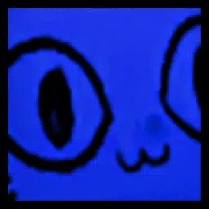 Titanic Blue Balloon Cat Regular