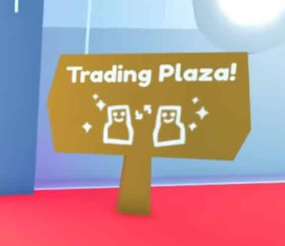 Trading Plaza Sign Pet Simulator X